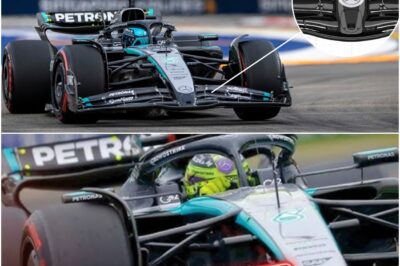 Mercedes’ Secret Weapon: Inside the Covert Front Wing Upgrade That Rocked the Singapore Grand Prix