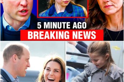 A Princess’s Poise: The Stunning Transformation of Charlotte That Moved William and Kate to Tears