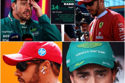 “I Cannot F***ing Believe It!”: Leaked Radio Exposes Alonso’s Fury at Hamilton and a System He Claims Is Broken