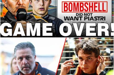 The House Divided: Shocking Court Documents Reveal Zak Brown Never Wanted Oscar Piastri, Igniting a War Within McLaren