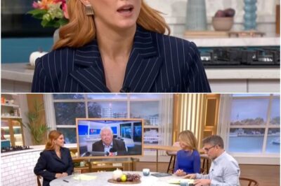 This Morning star Nick Ferrari jokes that Ashley James’ kids ‘need a good smack’!