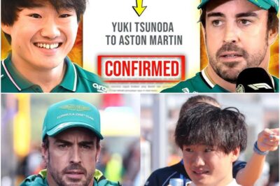 Alonso Retirement Panic Forces Aston Martin into Honda’s Political Trap: The Truth Behind the Yuki Tsunoda Bombshell