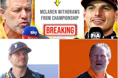 McLaren’s Reign Under Threat: Zak Brown’s Shocking Admission as Verstappen’s Comeback Ignites F1 Title War