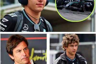 The “Kick in the Butt” That Saved a Prodigy: Inside Kimi Antonelli’s Crisis Meeting with Mercedes