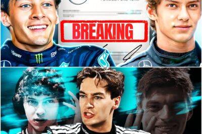 The Gilded Cage: George Russell’s Massive Mercedes Deal Hides a Shocking Verstappen Clause