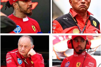 Hamilton’s High-Stakes Gamble: The Bombshell Statement to Save a Fractured Ferrari