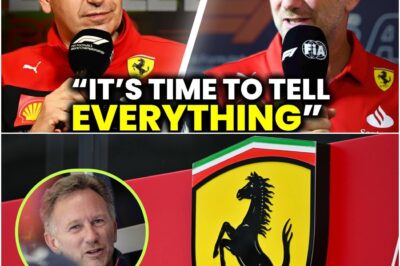 Ferrari’s Secret Power Play: Christian Horner in Talks to Replace Vasseur, Putting Lewis Hamilton’s Future in Jeopardy