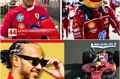 The Silent War at Ferrari: Why Hamilton’s 4th Place Finish Exposed a Deeper Crisis Than Leclerc’s Podium