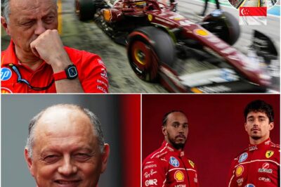 The Weight of Maranello: Why the Singapore Grand Prix Is Fred Vasseur’s Existential Fire Test