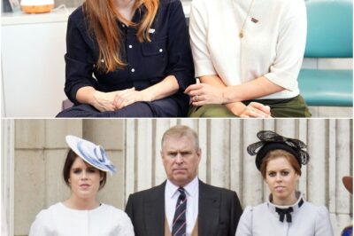 Princesses Beatrice and Eugenie make statement with no-show as Prince Andrew drops titles!