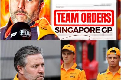 The Papaya Civil War: Zak Brown’s Impossible Choice as the Piastri-Norris Title Fight Threatens to Hand Verstappen the Crown