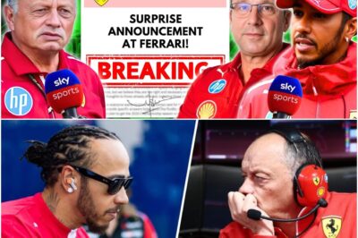 The Ferrari Revolution: Fred Vasseur’s High-Stakes Technical Overhaul Shocks Lewis Hamilton and Ignites F1’s Future