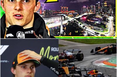SINGAPORE GP HEAT CRISIS: FIA’s Historic Declaration Plunges Piastri and McLaren into Total Instability