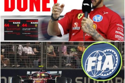 Lewis Hamilton Unleashes Fury: ‘That’s Such Bullsh*t Man’ – The Double Standard That Stole Ferrari’s Podium in Mexico