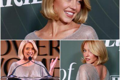 Sydney Sweeney leaves little to the imagination as she goes braless in see-through dress!