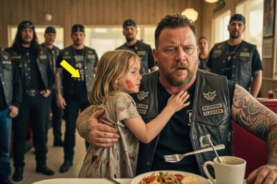 Kleines Mädchen rennt zu Bikern: ‚Sie schlagen meine Mama!‘ – was dann geschah, schockierte alle