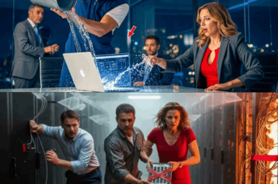 Alleinerziehender Hausmeister verschüttet Wasser auf Laptop der Chefin – sie entdeckt etwas
