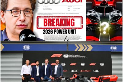 The 31-Horsepower Horror: Is Audi’s Grand F1 Dream Dead Before the Engine Even Roars?