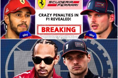 Crisis of Confidence: FIA’s “Historic” Admission on Hamilton & Verstappen Penalties Plunges F1 into Chaos