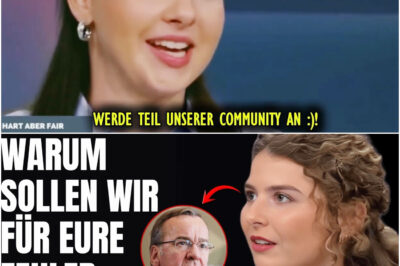 Pistorius am Pranger! Eine 19-Jährige bricht das Schweigen – Ihre BRISANTE Aussage geht viral und setzt den Minister SOFORT unter immensen DRUCK! Was hat sie enthüllt?