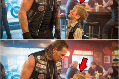 Junge rennt zu Bikern: ‘Sie schlagen meine Mama!’ – Die Rache war brutal.