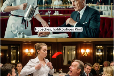 Millionär beleidigt Kellnerin auf Deutsch — sie kontert perfekt und stellt ihn bloß