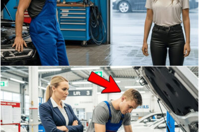 Alle Flohen Vor Dem Kaputten Motor Der Millionärin… Außer Dem Jungen Mechaniker