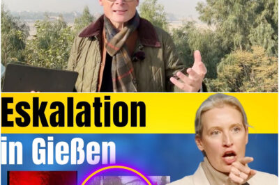 Gießen eskaliert: Weidels klare Ansage an die Antifa! “Rüsten sie ab!”