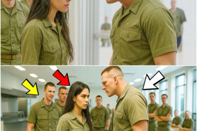 Vier Rekruten umzingelten sie in der Kantine – 40 Sekunden später warf sie sie wie ein SEAL zu Boden