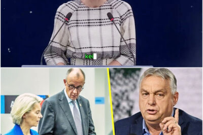 ORBÁN SCHLÄGT ZU! Von der Leyen & Merz treten die Flucht an – Brüssel verliert die Kontrolle!