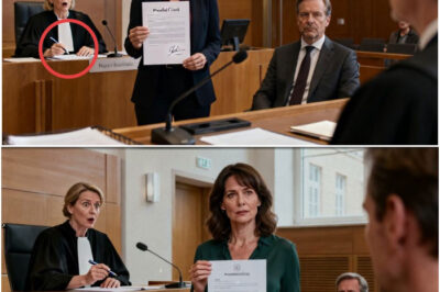 Richterin will Scheidung unterzeichnen – dann zeigt die Milliardärsfrau den Ehevertrag