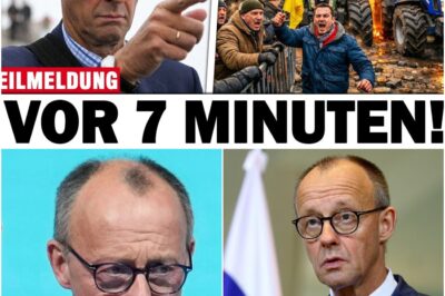 Das Ende der Geduld: Kanzler Merz schockt Deutschland mit einem brutalen Ultimatum gegen die Bauern – „Keinerlei Nachsicht!“ Droht jetzt der totale Kollaps der Versorgung, während Berlin die Panzerbereitschaft prüft?