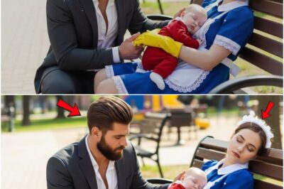 Grausame Entdeckung im Luxus-Büro: Millionär erwischt Angestellte schlafend mit Baby am Schreibtisch – Doch als er den wahren Grund für ihre Verzweiflung erfährt, trifft er eine Entscheidung, die sein gesamtes Imperium erschüttert!