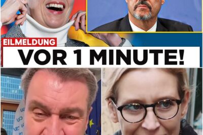 Politische Hinrichtung live im TV: Alice Weidel demontiert Markus Söder so gnadenlos, dass der CSU-Chef vor Millionen Zuschauern die Fassung verliert – ein Moment für die Geschichtsbücher.