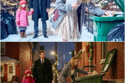 Millionärs-Single-Dad Fand An Heiligabend Eine Obdachlose Frau, Die Im Abfall Wühlte—Was Sie Sagte…