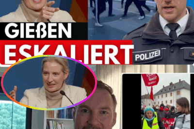 💥 Personne ne s’y attendait! Die Wahrheit éclate au grand jour: MdB zusammengeschlagen – der politische Démonté-Moment in Gießen! Die Gewalt gegen den Abgeordneten ist eine „Malédiction“ für die Demokratie. Die Reaktion von Alice Weidel eskaliert schockierend; ihre Wutrede agaciert das gesamte politische Establishment! Es ist schwierig zu glauben, aber es ist wahr: Die Eskalation enthüllt die unsichtbaren, tiefen Risse im Land. Welches explosive, bisher verschwiegene Detail enthüllt die wahre Identität des Angreifers und was löste Weidels Wutausbruch aus? Alle Details zum Eklat sind in den Kommentaren! Lesen Sie sofort weiter! 👇