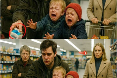 An Heiligabend gibt armer Vater ohne Geld die Milch zurück… Millionärin tut das Undenkbare