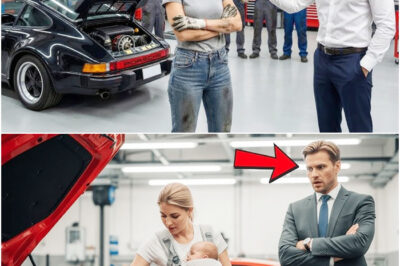 Entlassener Mechaniker Kam, Um Sachen Zu Holen… Doch Die Millionärin Flehte Um Hilfe Mit Dem Ferrari