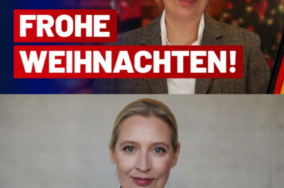 Weihnachtsbotschaft der Hoffnung: Alice Weidel rechnet mit “verlorenem Jahr” ab und schwört Deutschland auf die politische Wende ein