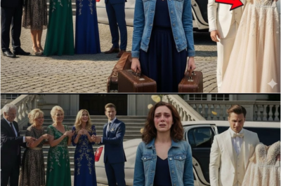 Die Familie warf sie hinaus –doch erstarrte, als sie die Limousine eines Milliardärs vor dem Tor sah