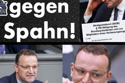 Schwere Vorwürfe gegen Jens Spahn: Strafanzeige beim Generalbundesanwalt – Hat der CDU-Vize Abgeordnete genötigt?