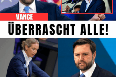 Schallende Ohrfeige für Berlin: J.D. Vance nennt Brandmauer “Tyrannei” und stärkt Alice Weidel den Rücken – USA isolieren deutsche Regierung