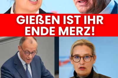 “Straßenterror” und “Bürgerkriegsszenarien”: Alice Weidel rechnet nach Gießen-Eskalation mit Regierung und linkem Extremismus ab