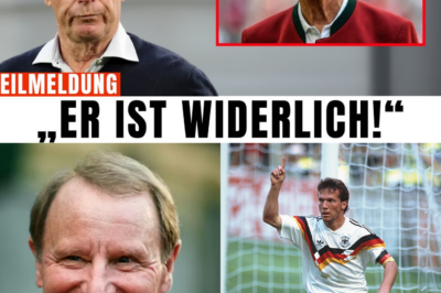 Die späte Rache des “Terriers”: Berti Vogts enthüllt die 5 Fußball-Ikonen, die ihn verraten haben