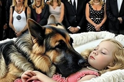 Police Dog Refused to Leave the Little Girl’s Coffin — Then the Officers Discovered Shocking Truth!