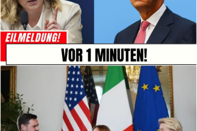 Die Politische Erdbebenwelle: Wie Melonis Paukenschlag die „Brandmauer“ in Berlin zum Einsturz bringt und Deutschland ins Chaos stürzt