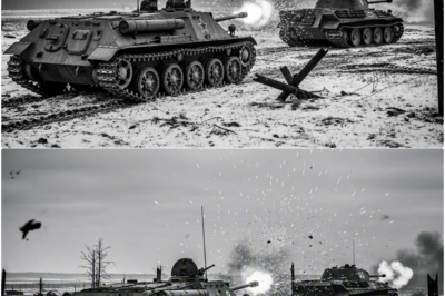 Der SU-85 rückte ohne Deckung vor — der Panther beendete die Offensive