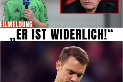 Der Riss im Titan: Manuel Neuer nennt die fünf Namen, die ihm das Herz des Fußballs brachen