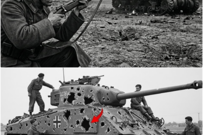 Der Sherman M4 schien unbesiegbar, bis ein Soldat dies beim Waffenreinigen bemerkte