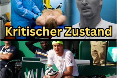 Die Saison in Trümmern: Alexander Zverev bricht zusammen – Der Schock-Unfall von Monte Carlo enthüllt die dramatische Diagnose